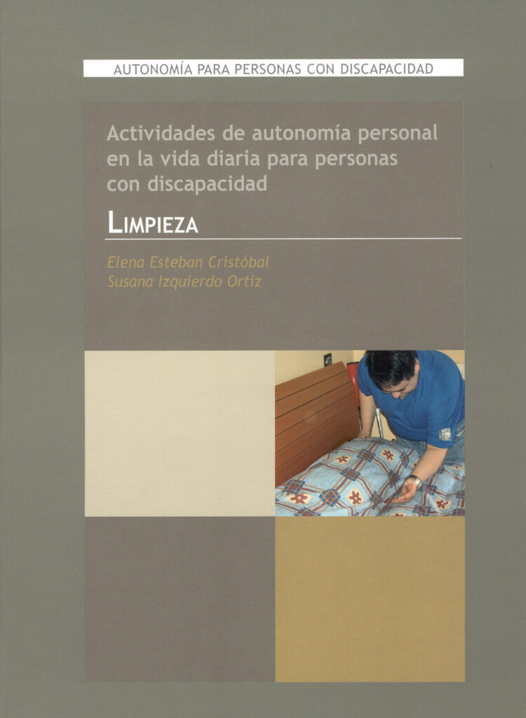 Actividades de autonomía personal en la vida diaria para personas con discapacidad. Limpieza