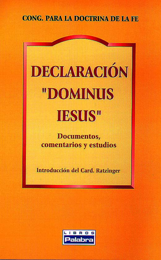 Declaración "Dominus Iesus"