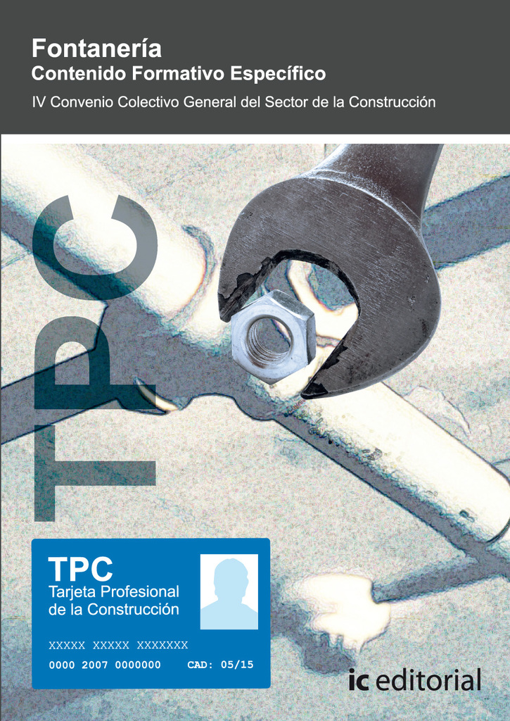 TPC - Fontanería. Contenido formativo específico