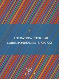 Literatura epistolar: correspondències (s. XIX-XX)