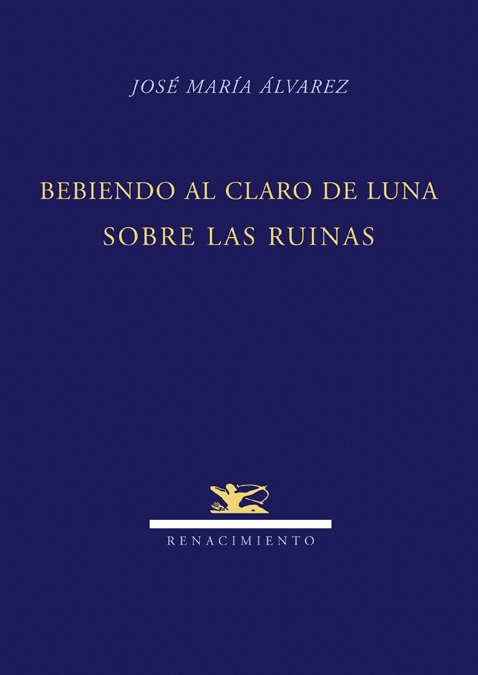 Bebiendo al claro de luna sobre las ruinas