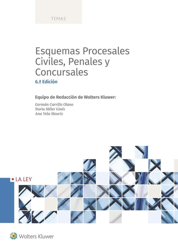 Esquemas procesales civiles, penales y concursales (6.ª edición)