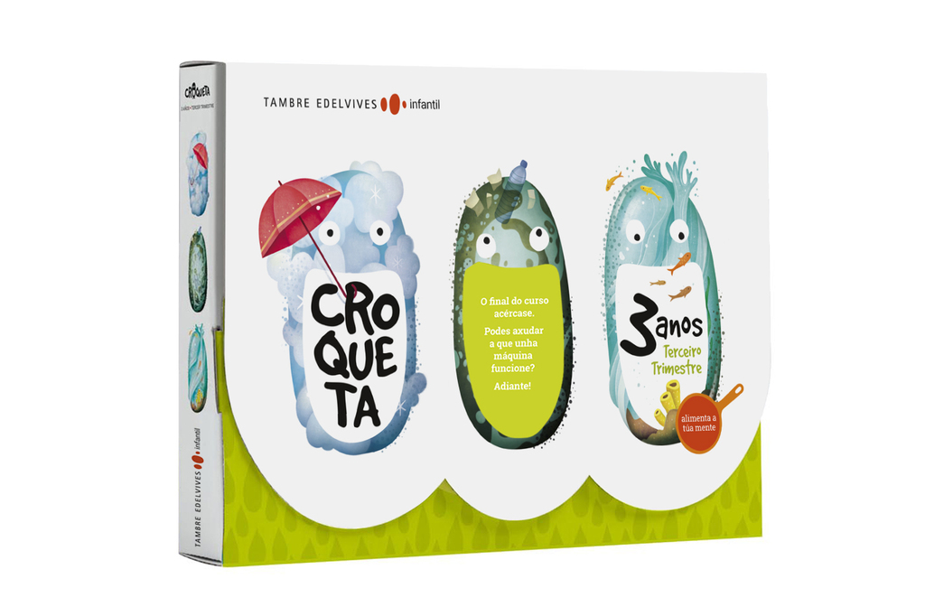 Proxecto Croqueta - 3 anos : Segundo trimestre