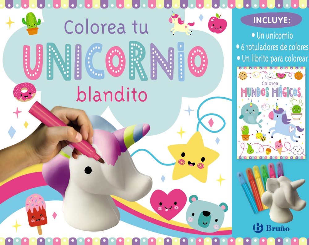 Rasca y Juega. Unicornios - Cuaderno de actividades