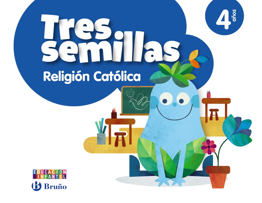 Religión católica Tres semillas 4 años