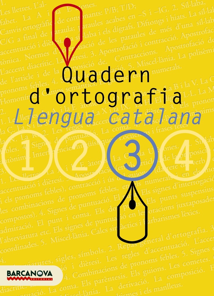 Quadern d'ortografia 3 Quadern d'ortografia 3