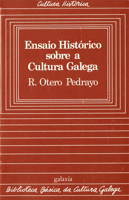 Ensaio historico sobre a cultura galega Ensaio historico sobre a cultura galega