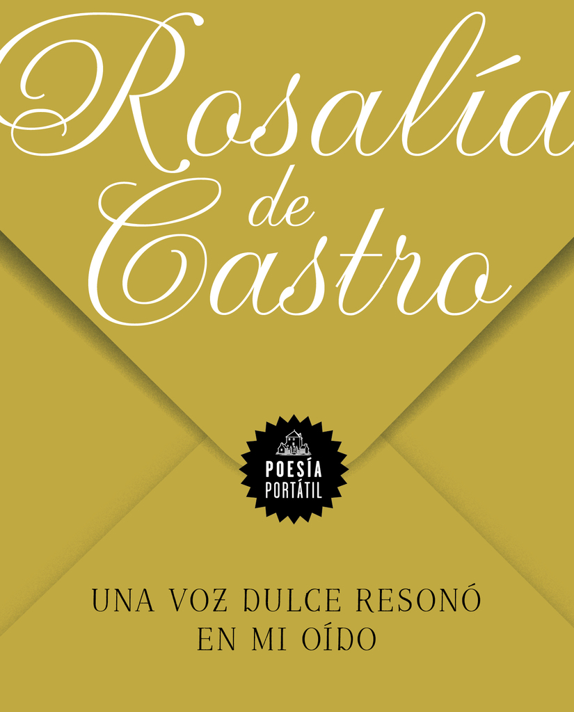 Una voz dulce resonó en mi oído
