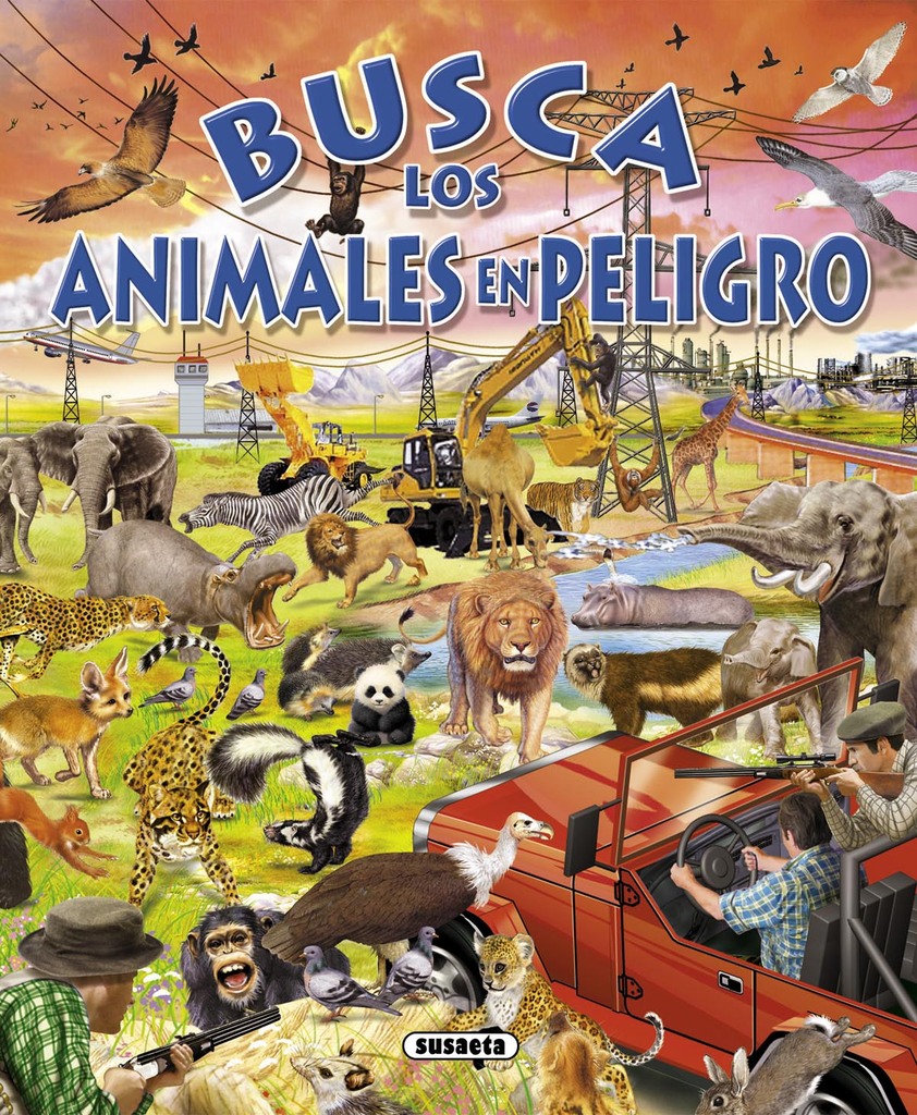 Busca los animales y sus crías