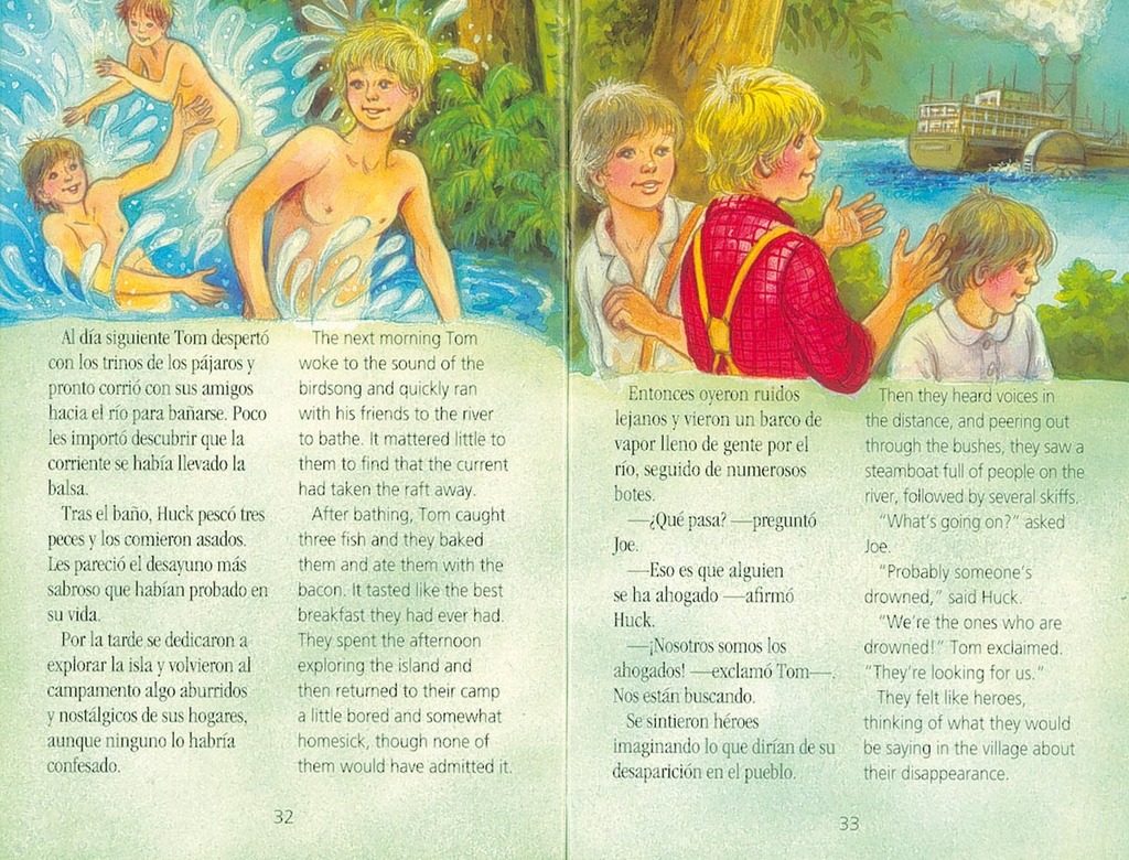 Las aventuras de Tom Sawyer - español/inglés Las aventuras de Tom Sawyer - español/inglés
