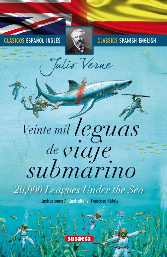Veinte mil leguas de viaje submarino - español/inglés