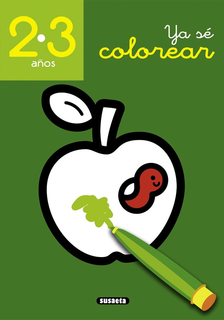 Ja sé acolorir 2-3 anys