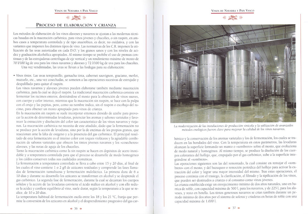 Vinos de Navarra y País Vasco Vinos de Navarra y País Vasco
