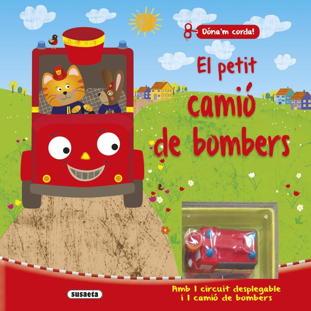 El petit tractor blau