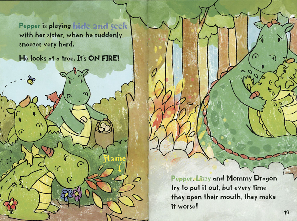 Squirt the Firedragon Squirt the Firedragon