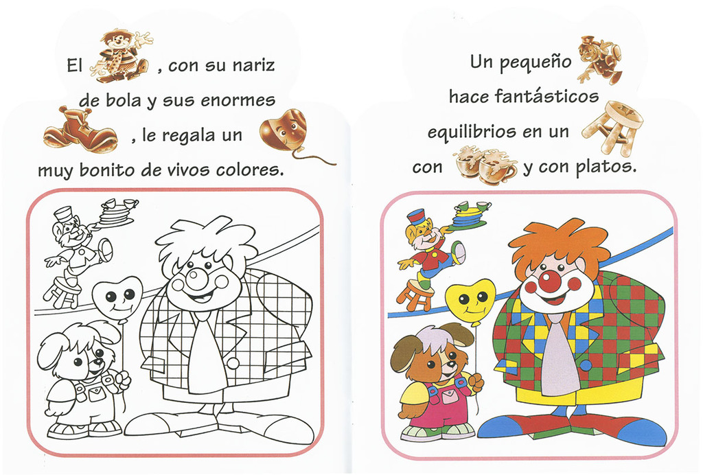 Pictogramas - Pega y colorea conejito Pictogramas - Pega y colorea conejito