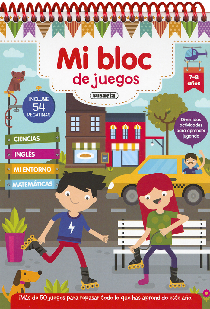 Mi bloc de juegos 8-9 años