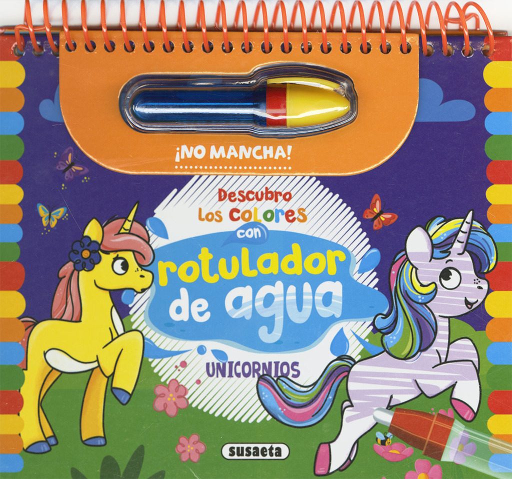 Unicorns. Dibuixos per a rascar i pintar
