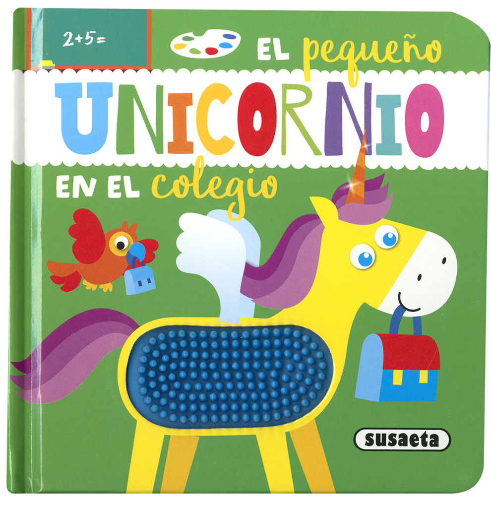 El pequeño unicornio en verano