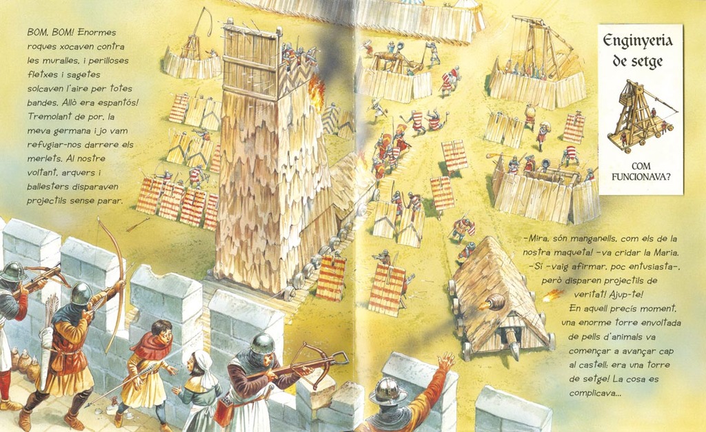 Els castells medievals Els castells medievals