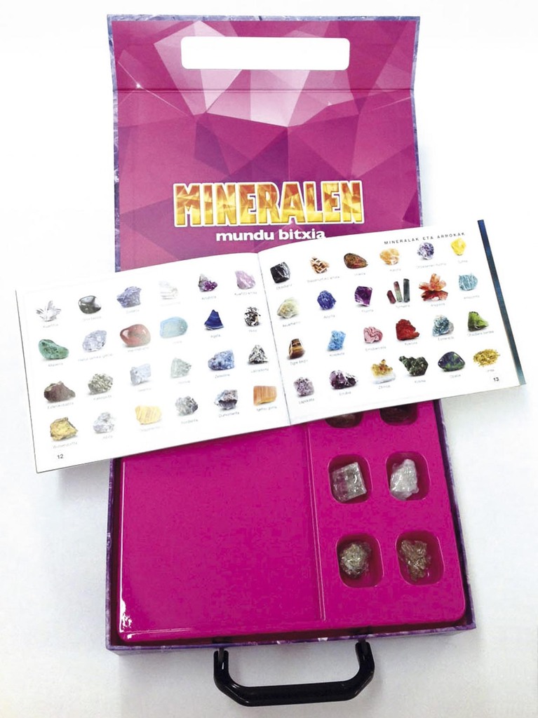 Mineralen mundu bitxia Mineralen mundu bitxia