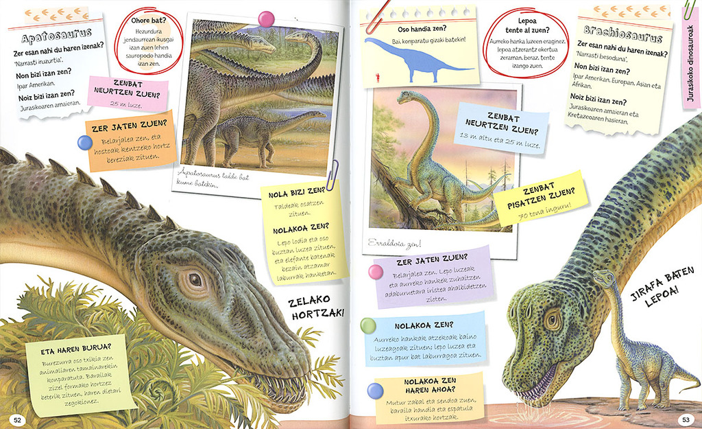 Dinosauroei buruzko 1.001 galde-erantzun Dinosauroei buruzko 1.001 galde-erantzun