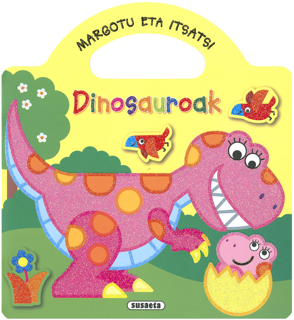 Pinta y pega - Dinoland 2