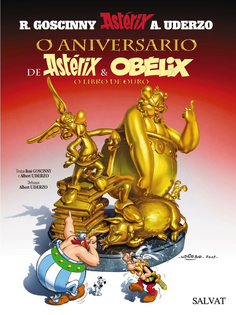 (G).34.ASTERIX.50 ANIVERSARIO (LIBRO DE OURO) ASTERIX OBELIX