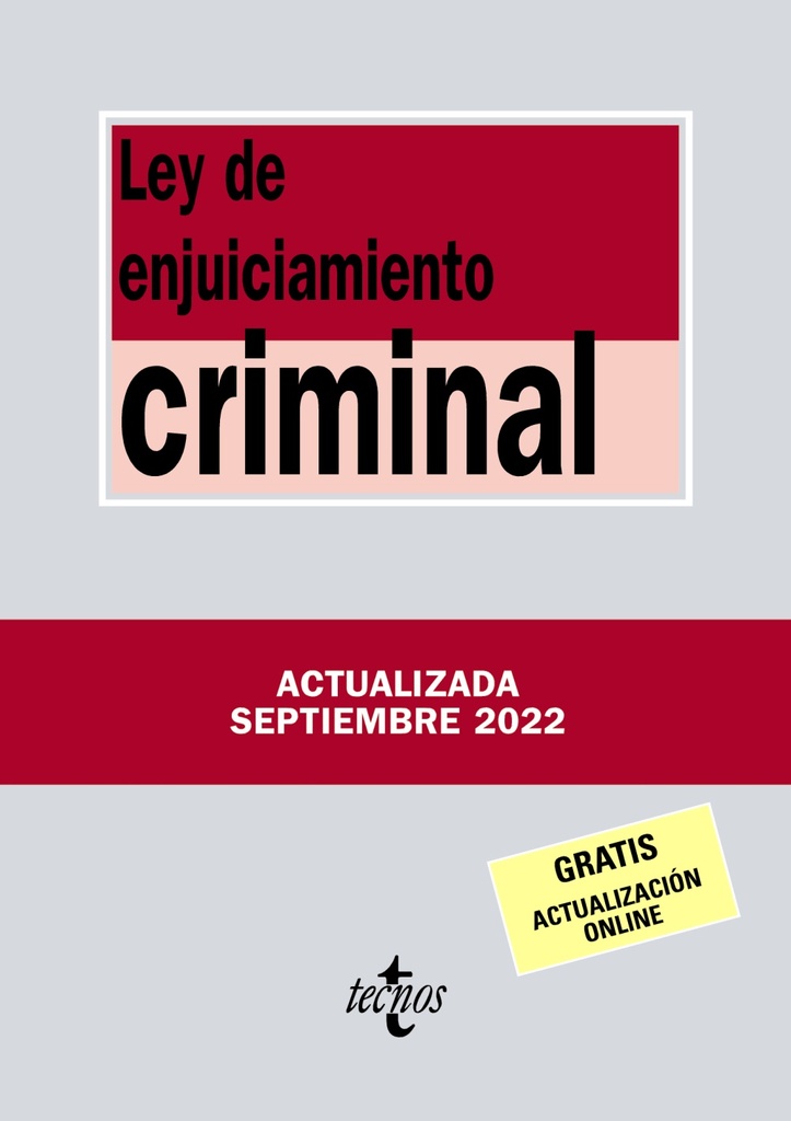 Ley de Enjuiciamiento Criminal