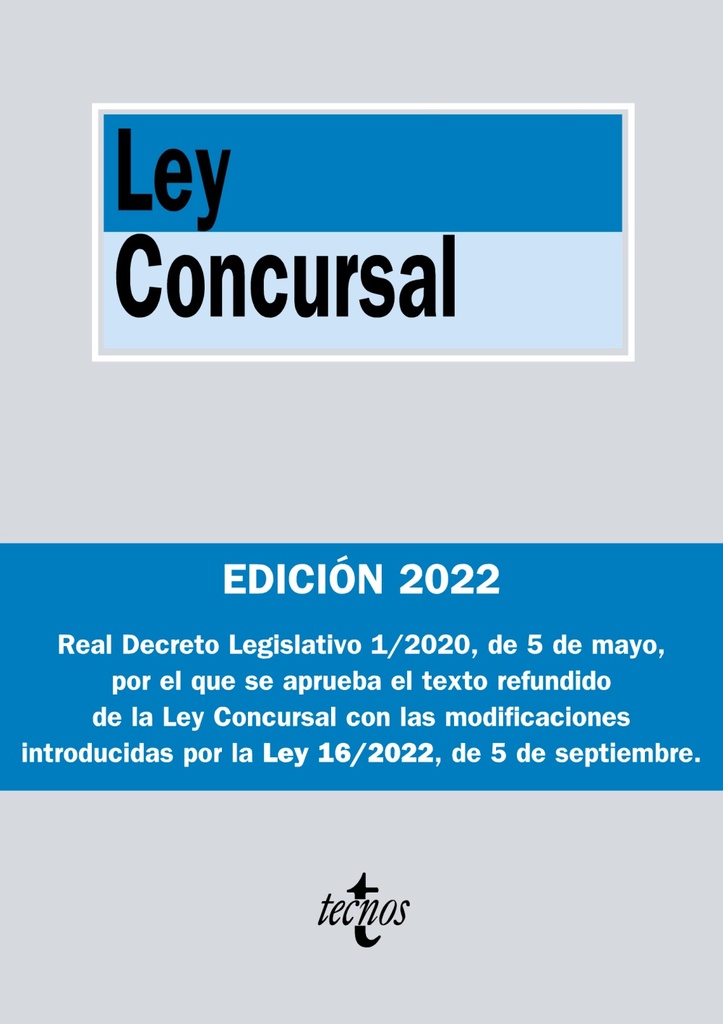 Ley Concursal Ley Concursal