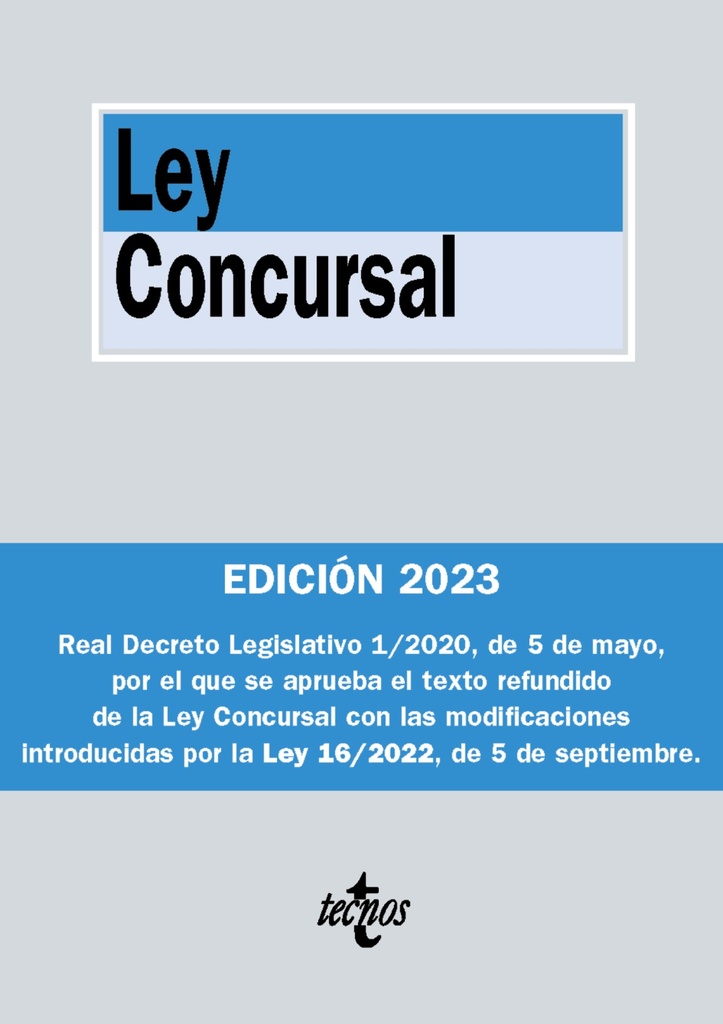 Ley Concursal Ley Concursal