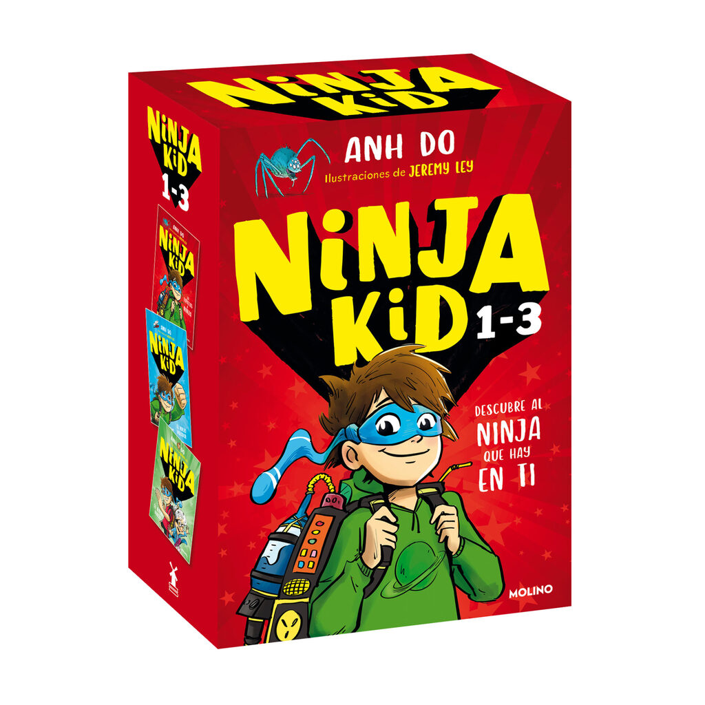 Ninja Kid - Estuche Ninja Kid 1, 2 y 3 (De tirillas a ninja | El ninja volador | El rayo ninja)