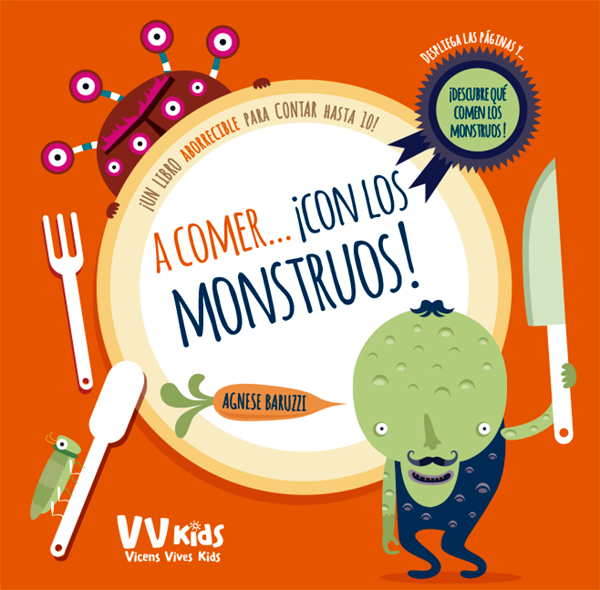 A COMER CON LOS MONSTRUOS (VVKIDS)
