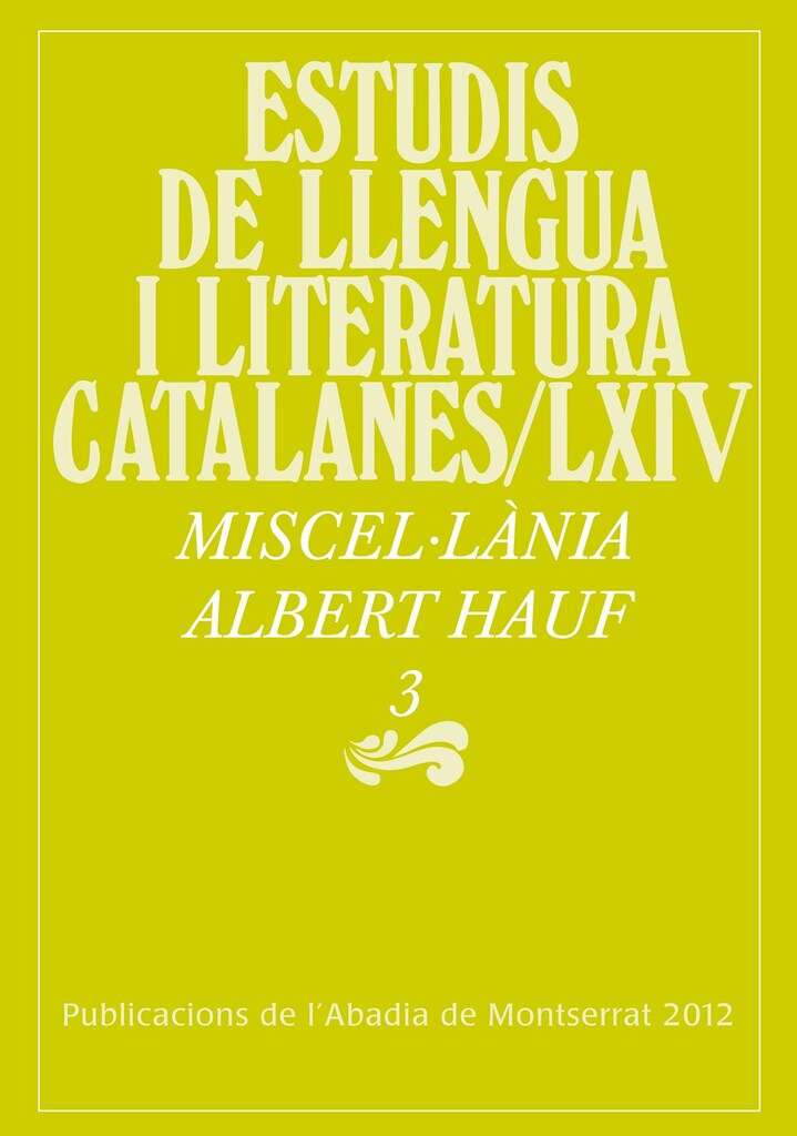 Miscel·lània Albert Hauf, 3