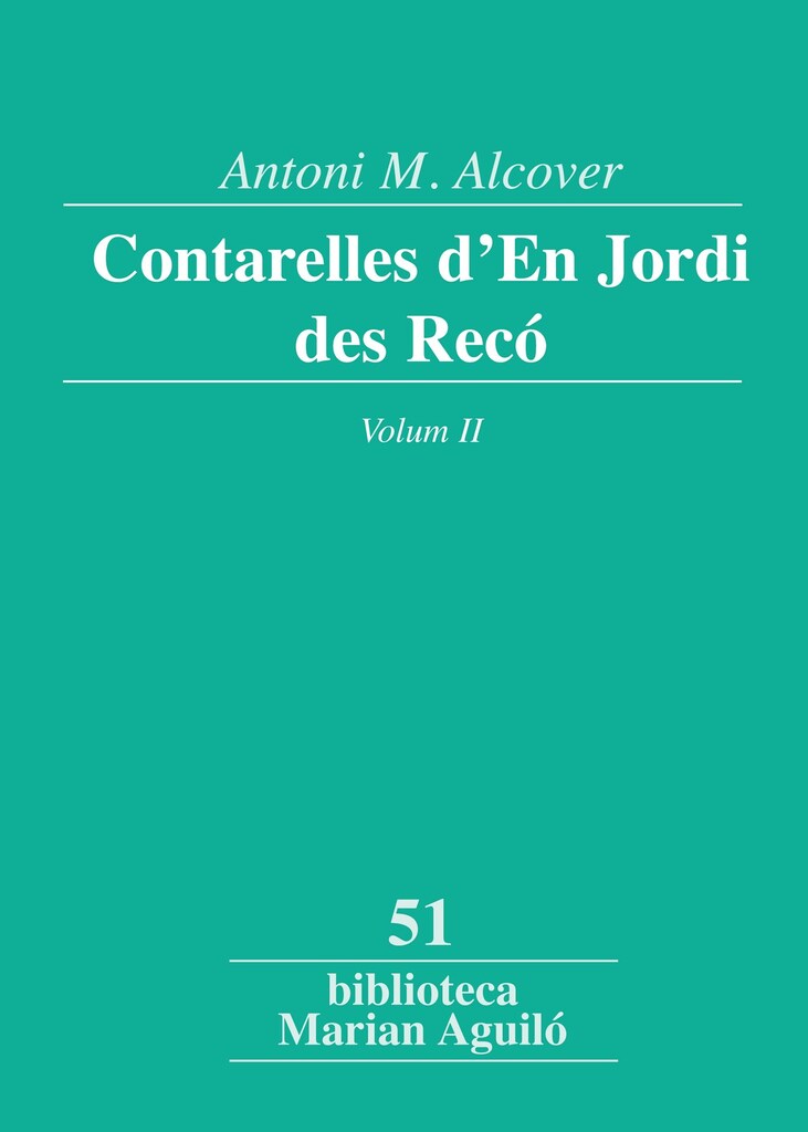 Contarelles d'En Jordi des Recó, Vol. 2