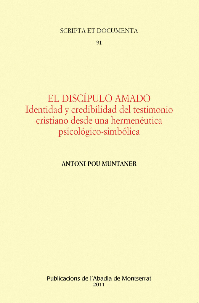 El discípulo amado El discípulo amado