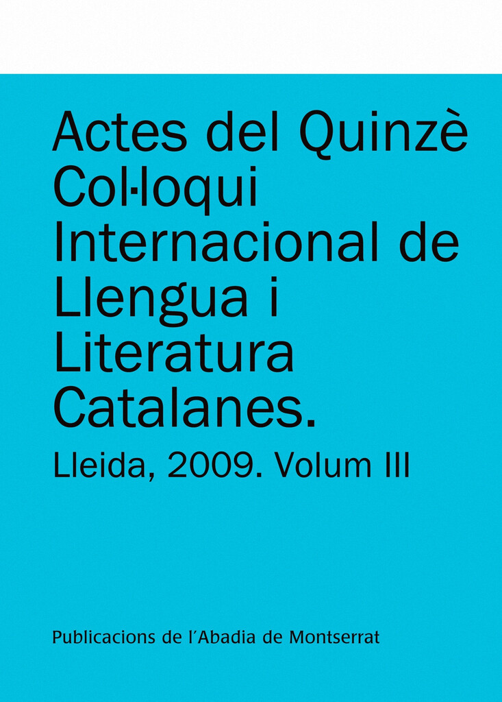 Obra gramatical i lingüística completa, Volum 2