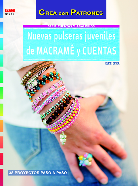 Pulseras juveniles de macramé y cuentas