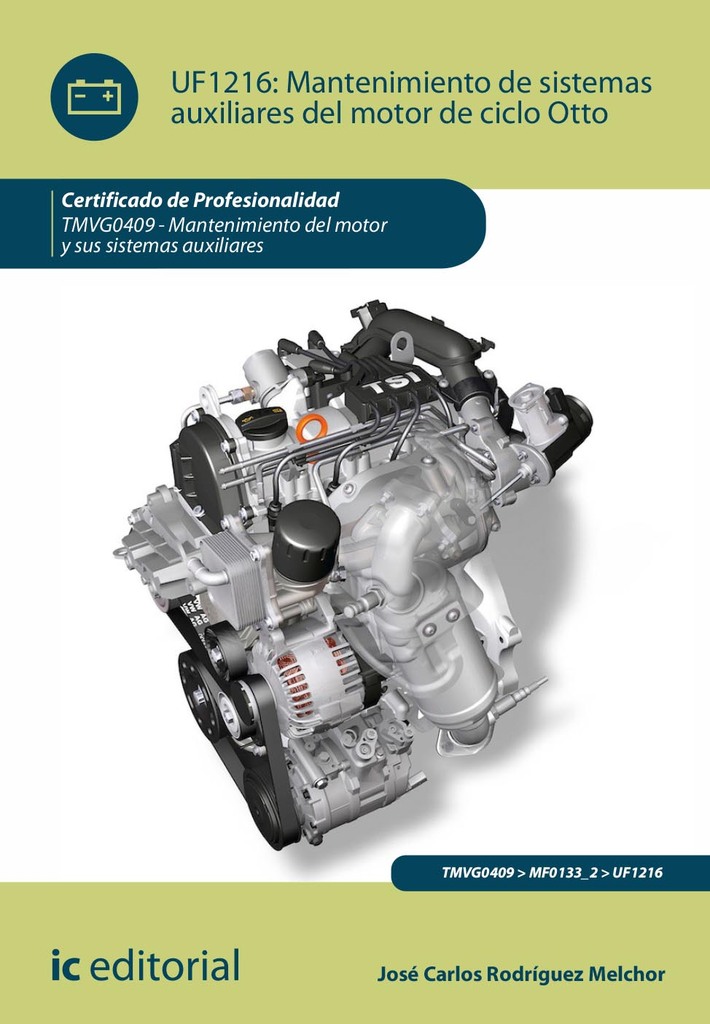 Mantenimiento de sistemas auxiliares del motor de ciclo Otto. TMVG0409 - Mantenimiento del motor y sus sistemas auxiliares