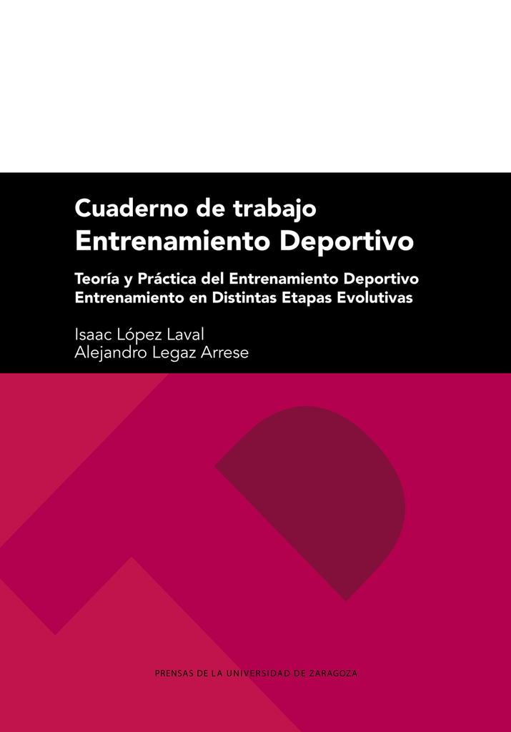 Cuaderno de trabajo. Entrenamiento deportivo