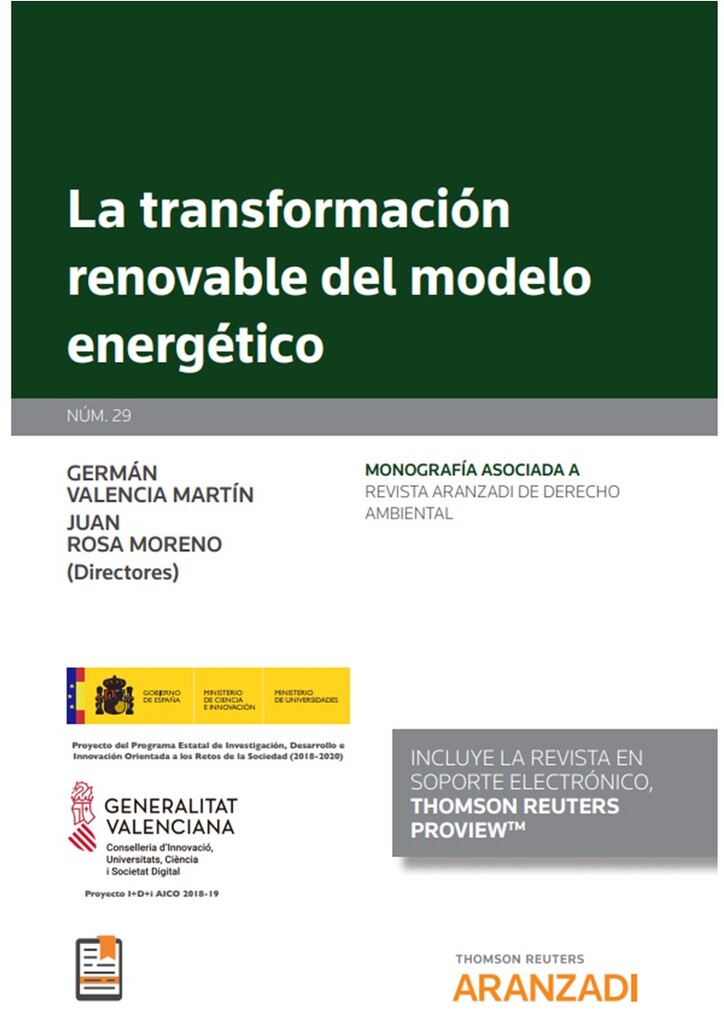 La transformación renovable del modelo energético (Papel + e-book)