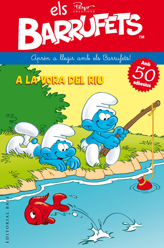 Aprèn a llegir amb els Barrufets! A la vora del riu
