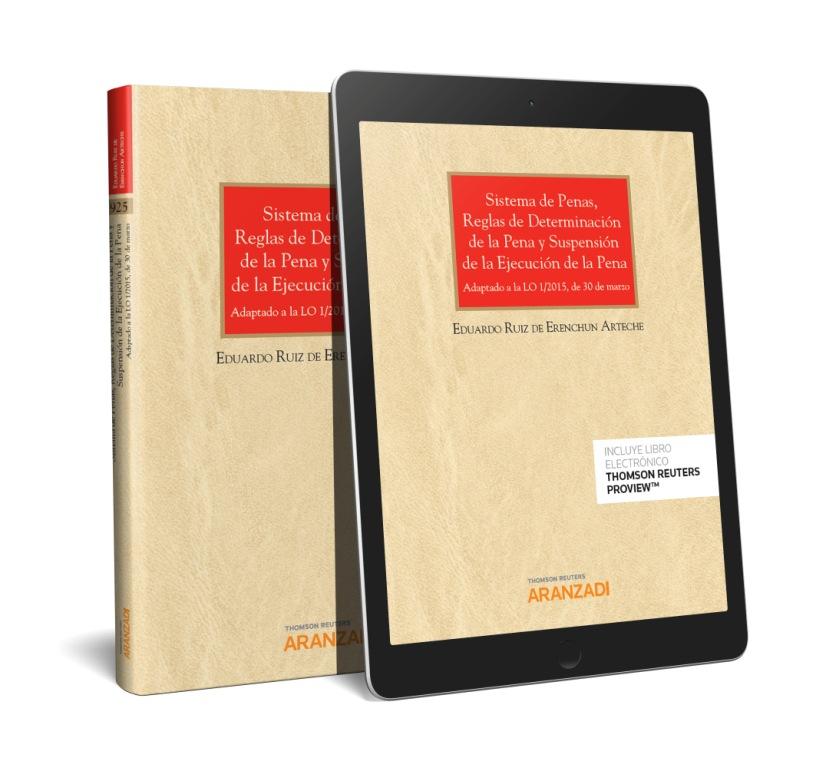 Sistema de penas, reglas de determinación de la pena y suspensión de la ejecución de la pena (Papel + e-book)