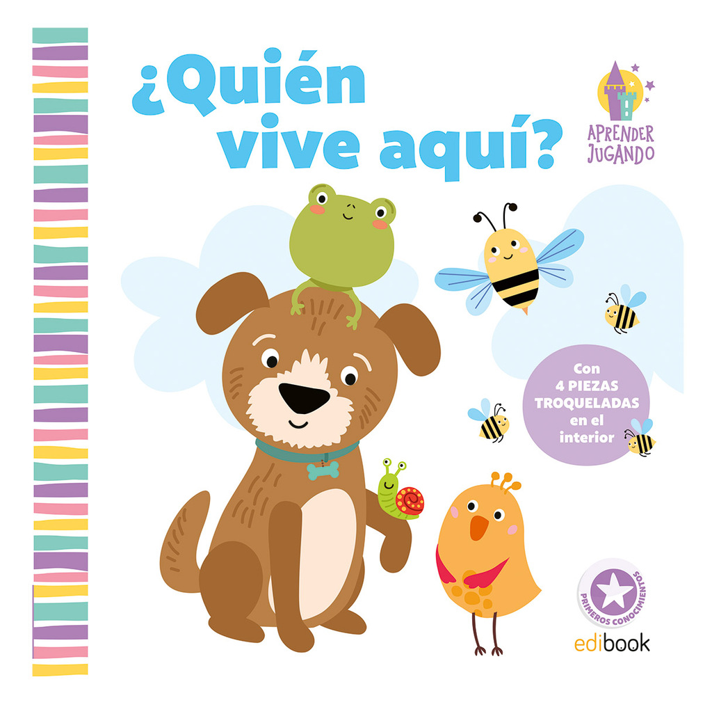 APRENDER JUGANDO - LIBRO DE PEGATINAS - Nº 1