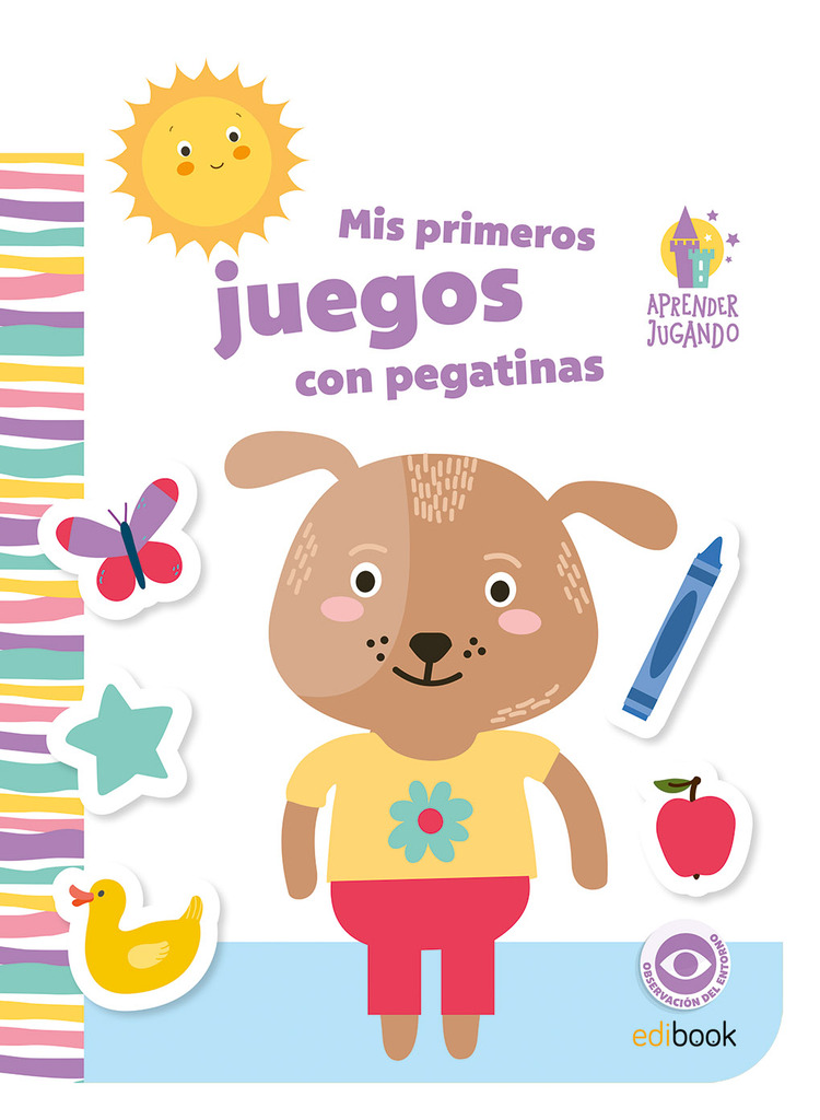 APRENDER JUGANDO - LIBRO DE PEGATINAS - Nº 4