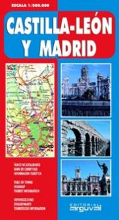 MAPA DE MADRID CASTILLA Y LEON