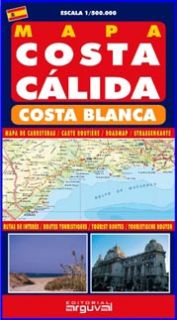 Map Costa Blanca - Costa Cálida