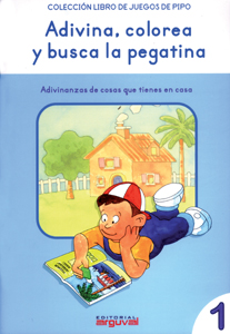 Adivina, colorea y busca la pegatina. Adivina, colorea y busca la pegatina.