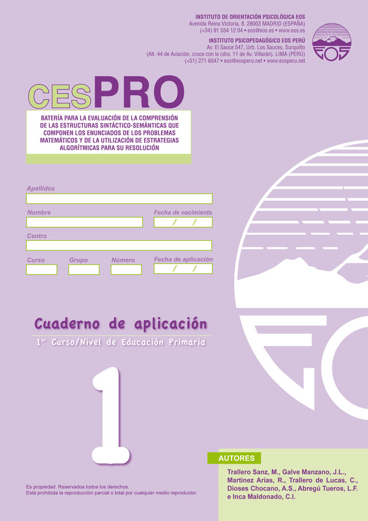 CESPRO. Cuaderno 2
