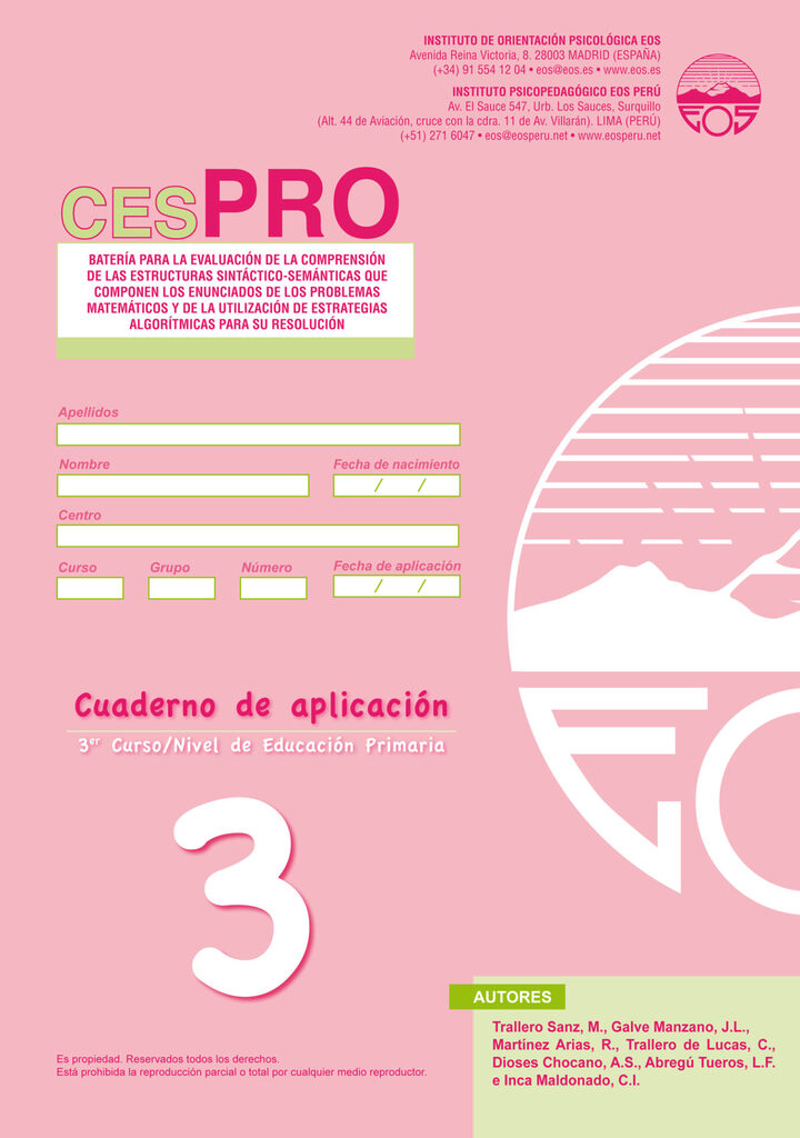 CESPRO. Cuaderno 4